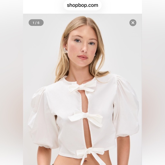 The Lulo Project Other - NWT The Lulo Project crop Orchid top